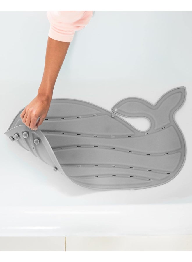 Skip Hop - Non - Slip Baby Bath Mat, Moby - Grey - Image 1