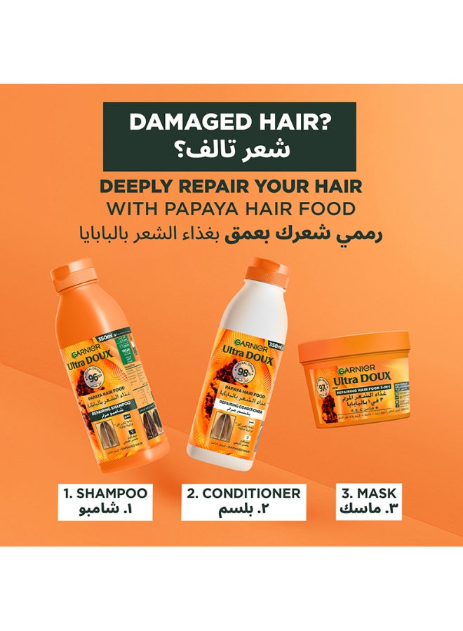 Ultra Doux Hair Food Repairing Papaya 3-in-1 Hair Mask For Damaged Hair 390ML Amla 390ml - https://f.nooncdn.com/p/pnsku/N38560714A/45/_/1741685070/b7493b99-a9be-4f17-a5d4-aeb445ad5900.jpg?width=original