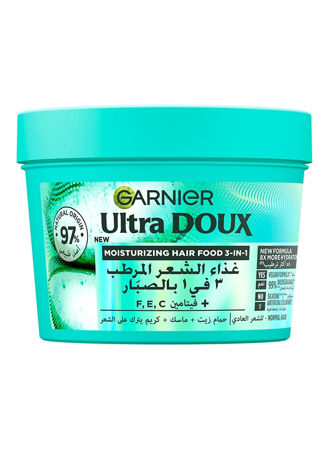 Ultra Doux Hair Food Moisturising Aloe Vera 3-in-1 Hair Mask For Normal Hair 390ML 390ml - pnsku/N38560715A/45/_/1740127014/27404dc3-581b-4a3a-8aa9-39b984aba445