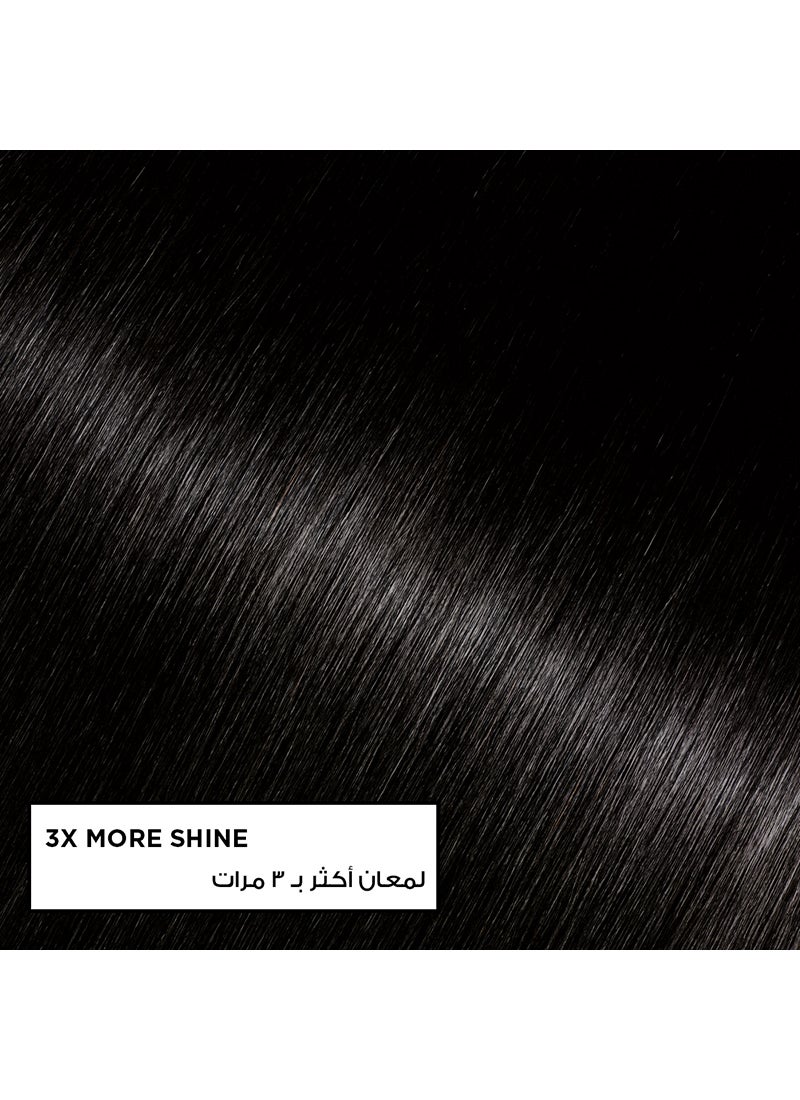 غارنييه صبغة دائمة أوليا خالية من الأمونيا غنية بالزيت بنسبة 60% 2.0 أسود 50g 50g 12ml - Image 4