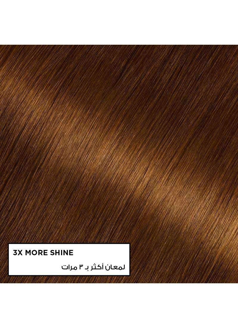garnier Olia Permanent Hair Color No Ammonia 5.35 Chocolate Brown - Image 4