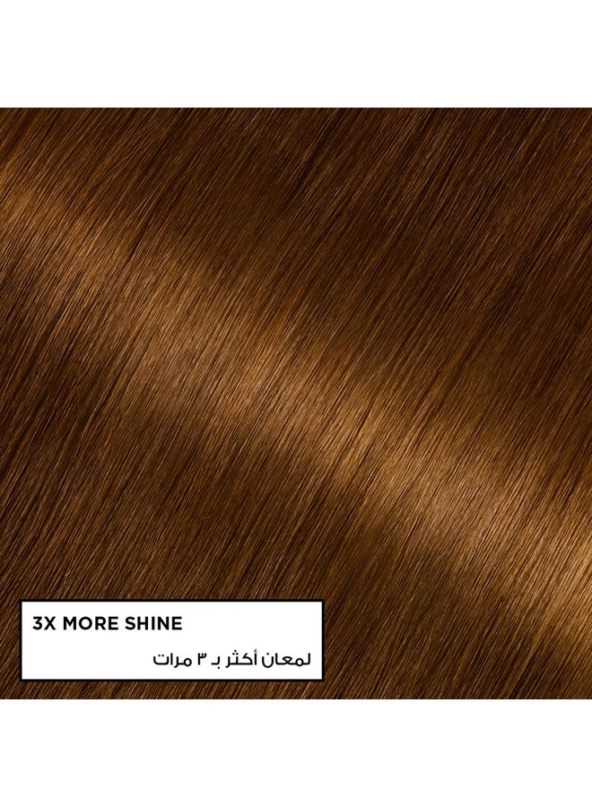 غارنييه صبغة شعر دائمة أوليا بدون أمونيا 5.35 بني شوكولاتة - Image 4