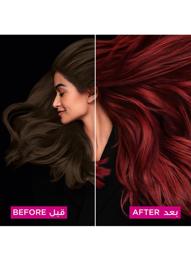 garnier Olia No Ammonia Permanent Haircolor 6.15 Frozen Light Brown - Image 5