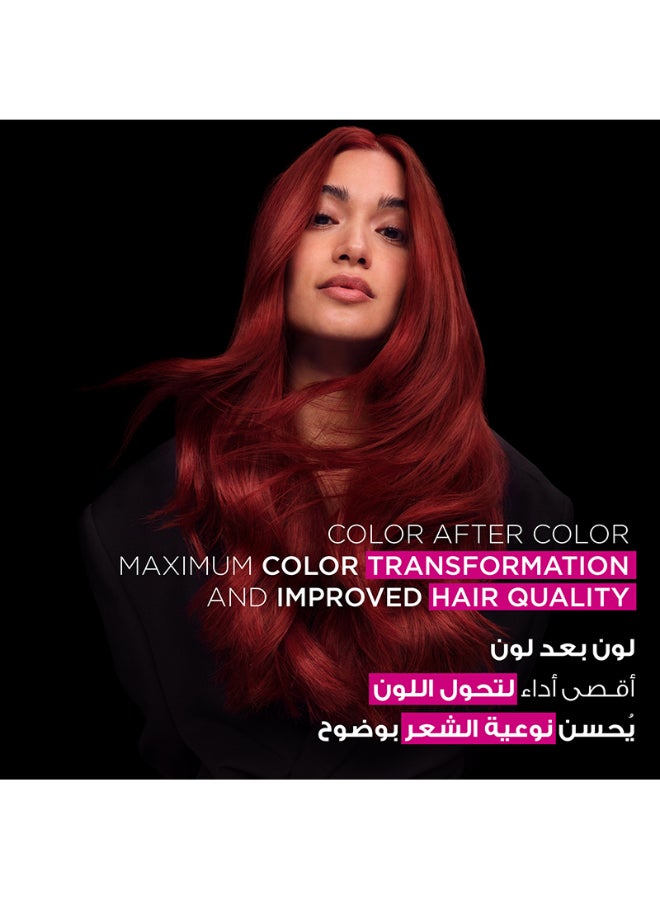 garnier Olia No Ammonia Permanent Haircolor 6.60 Intense Red Rouge Intense - Image 2