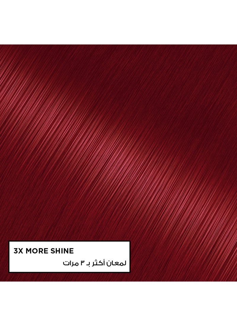 garnier Olia No Ammonia Permanent Haircolor 6.60 Intense Red Rouge Intense - Image 4