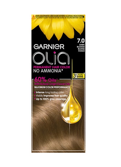garnier Olia No Ammonia Permanent Haircolor 7.0 Dark Blonde