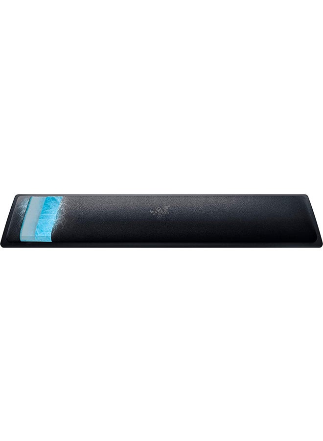 RAZER - Razer Ergonomic Wrist Rest, Cooling Gel-Infused Cushion, Ergonomic Design, Anti-Slip Rubber Feet, Compatible with Full Sized Keyboards - Black Black - Image 1