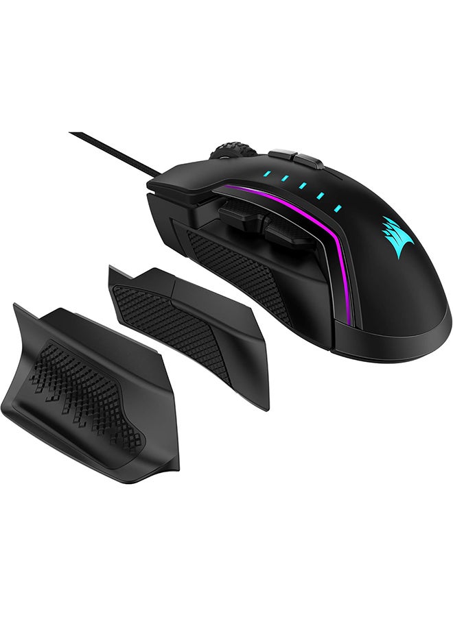 CORSAIR Glaive Pro RGB Gaming Mouse Black/Blue  - Image 3