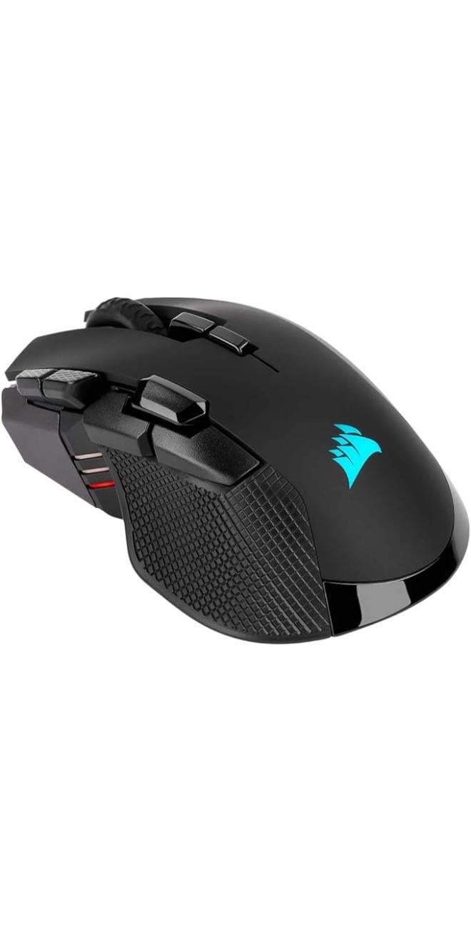 CORSAIR Ironclaw Rgb Wireless Rechargeable Gaming Mouse Black - Image 1