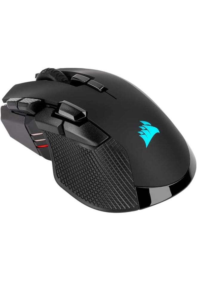 CORSAIR Ironclaw Rgb Wireless Rechargeable Gaming Mouse Black - Image 1