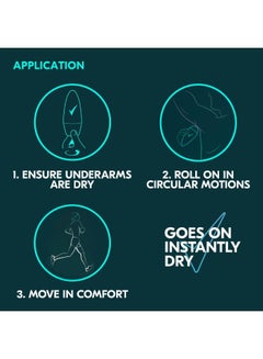 Rexona Men Advanced Protection 72H+ Clear Antiperspirant Deodorant Roll On Invisible 50ml  - Image 4