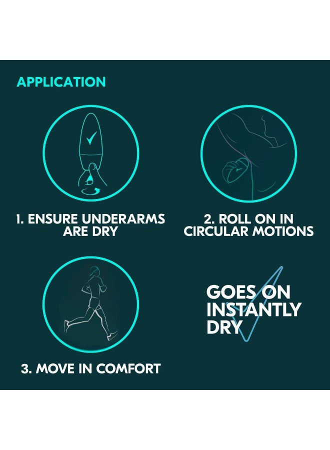 Rexona - Men Advanced Protection 72H+ Clear Antiperspirant Deodorant Roll On Invisible 50ml - Image 1