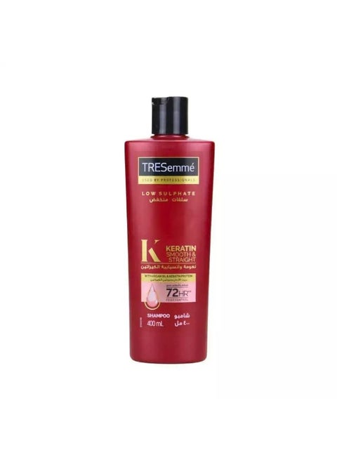 Keratin Smooth Shampoo with Argan Oil Multicolour 400ml