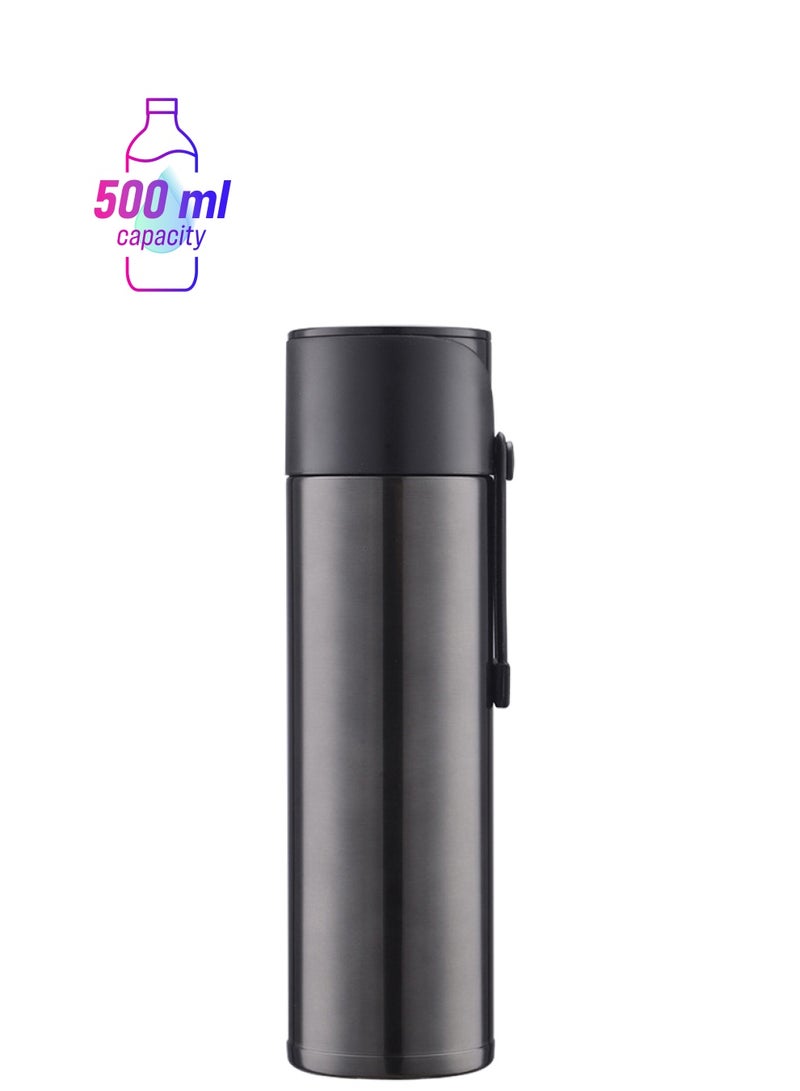 304 Stainless Steel Business Thermos Cup Bottle Black 65 x 228mm