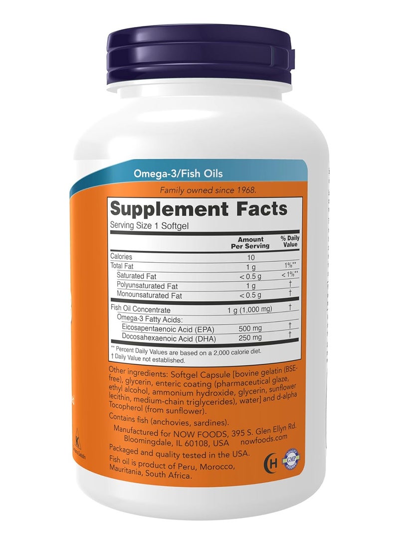Now Foods Ultra Omega-3 Dietary Supplement - 180 Softgels - Image 2