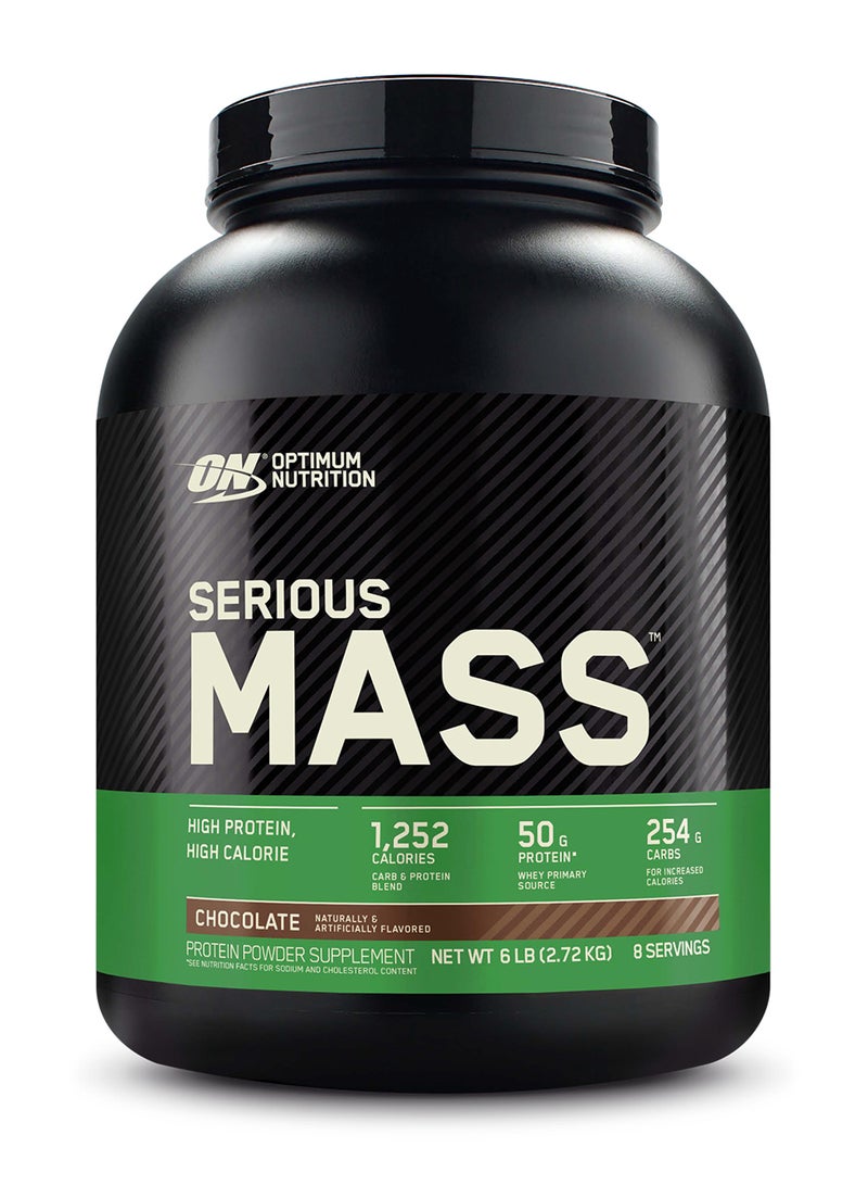 Optimum Nutrition High Protein Muscle Building And Weight Gainer Protein Powder Chocolate 6 Lbs 2.72 Kg  - Image 1