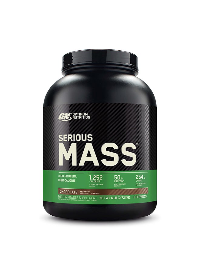 Optimum Nutrition High Protein Muscle Building And Weight Gainer Protein Powder Chocolate 6 Lbs 2.72 Kg  - Image 1