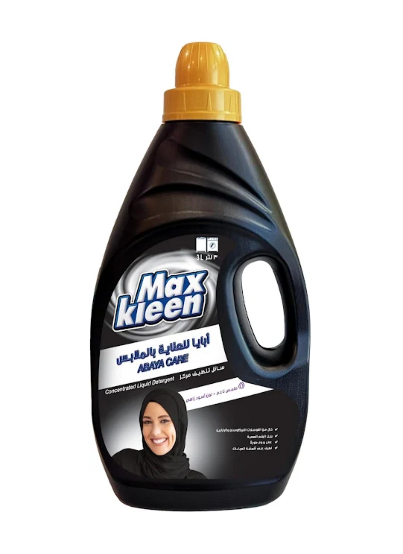 Maxkleen Abaya Care Concentrated Liquid Detergent 3Liters
