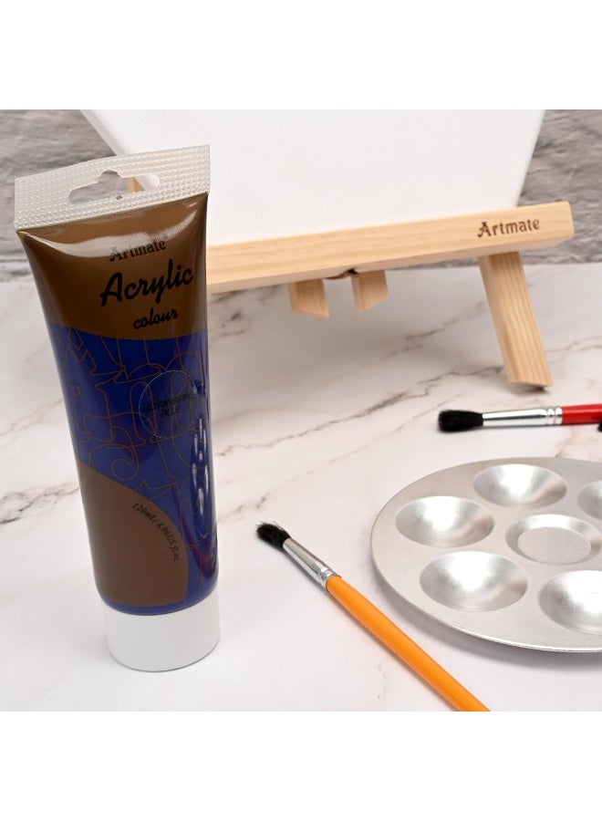 Durable Artmate Acrylic Color Tube - Ultramarine Blue, 120ml Ultramarine Blue - Image 3