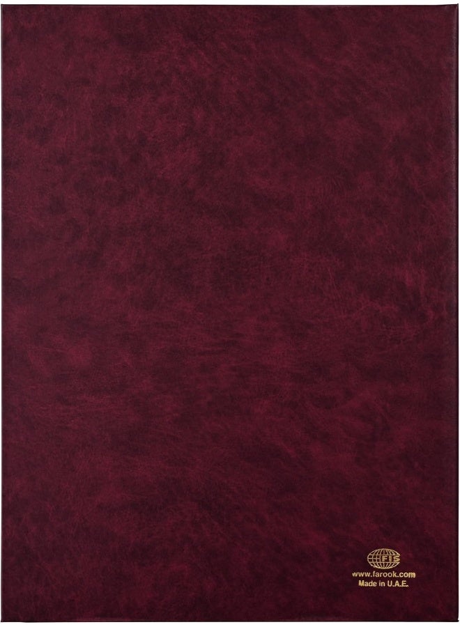 FIS A4 Certificate Folder in Maroon Color - FSCLCF1673MR Maroon - Image 2