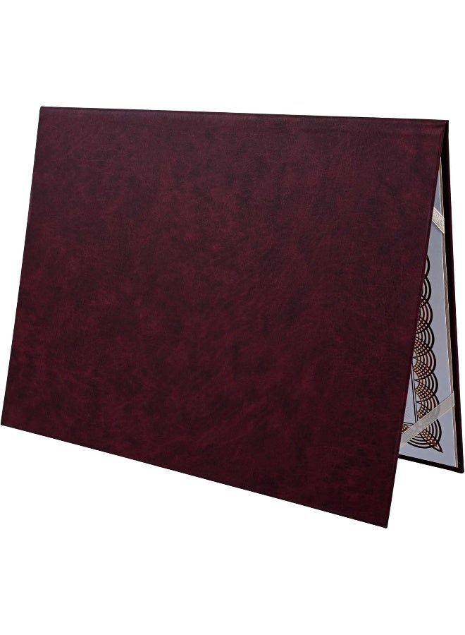 FIS A4 Certificate Folder in Maroon Color - FSCLCF1673MR Maroon - Image 4