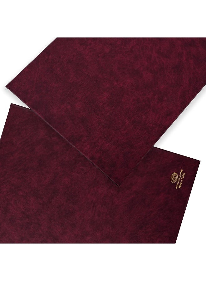 FIS A4 Certificate Folder in Maroon Color - FSCLCF1673MR Maroon - Image 5