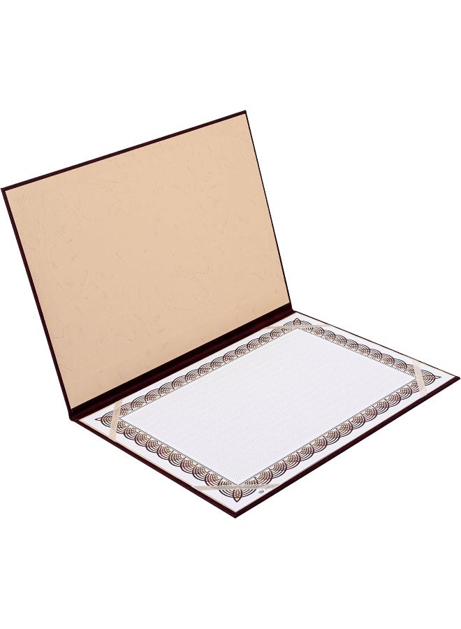 FIS A4 Certificate Folder in Maroon Color - FSCLCF1673MR Maroon - Image 3