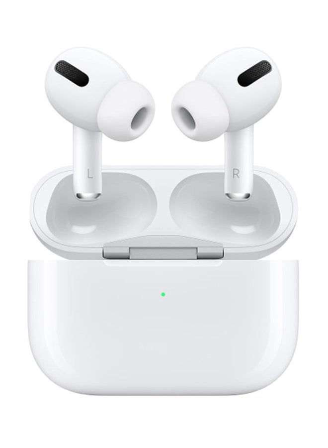 Air Pro TWS Bluetooth Intelligent Sensor Touching In-Ear Headphones With Charging Box White - Image 1