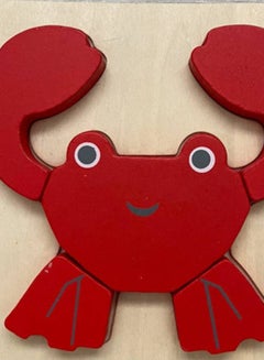 Hema Wooden Crab Baby Puzzle  - Image 2