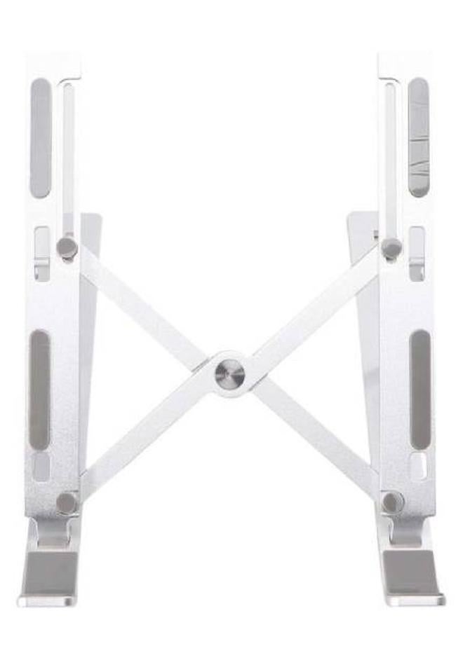 7-Level Adjustable Aluminum Alloy Foldable Laptop Stand Multicolour - Image 1