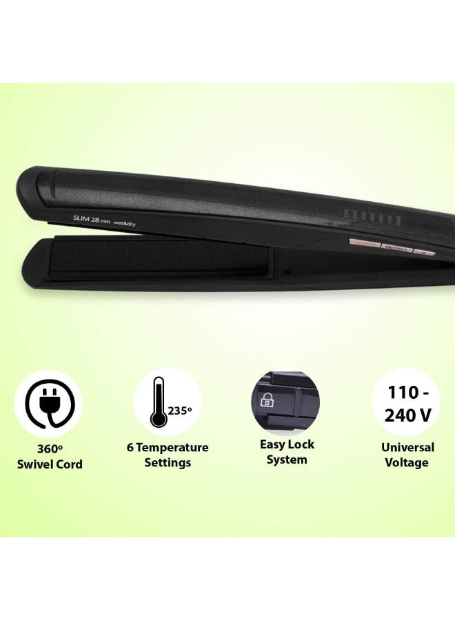 babyliss - ST327E Slim Intense Protect Hair Straightener Black - Image 1