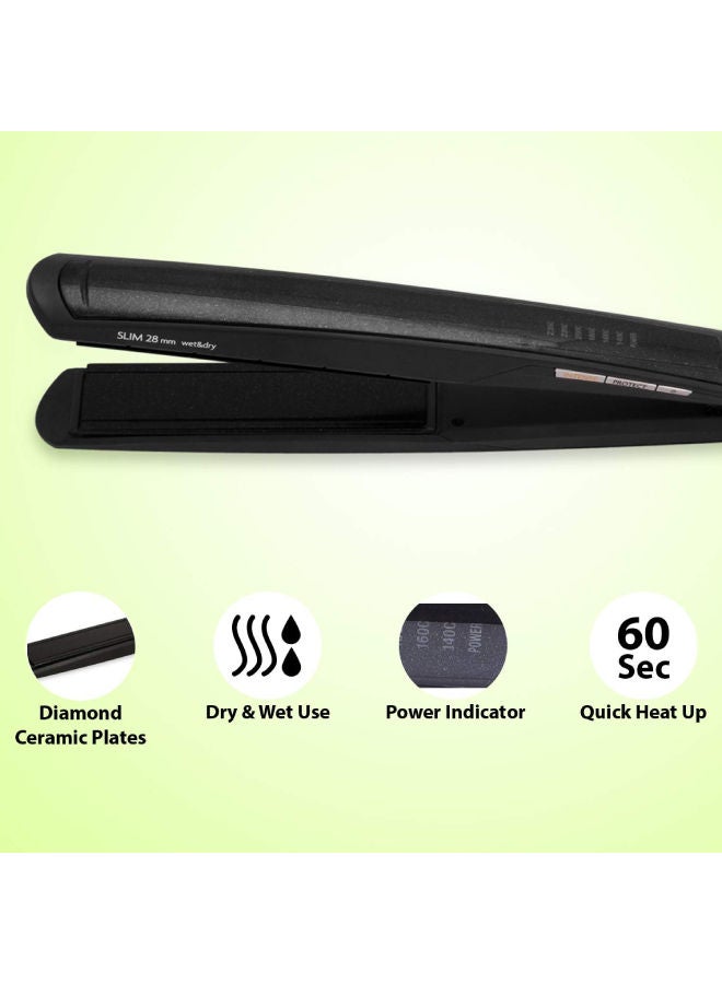 babyliss - ST327E Slim Intense Protect Hair Straightener Black - Image 1