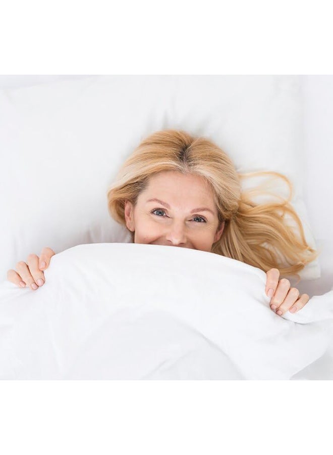 RISHAHOME - Duvet King Size, Microfibre, 220x240 cm Microfiber White - Image 1