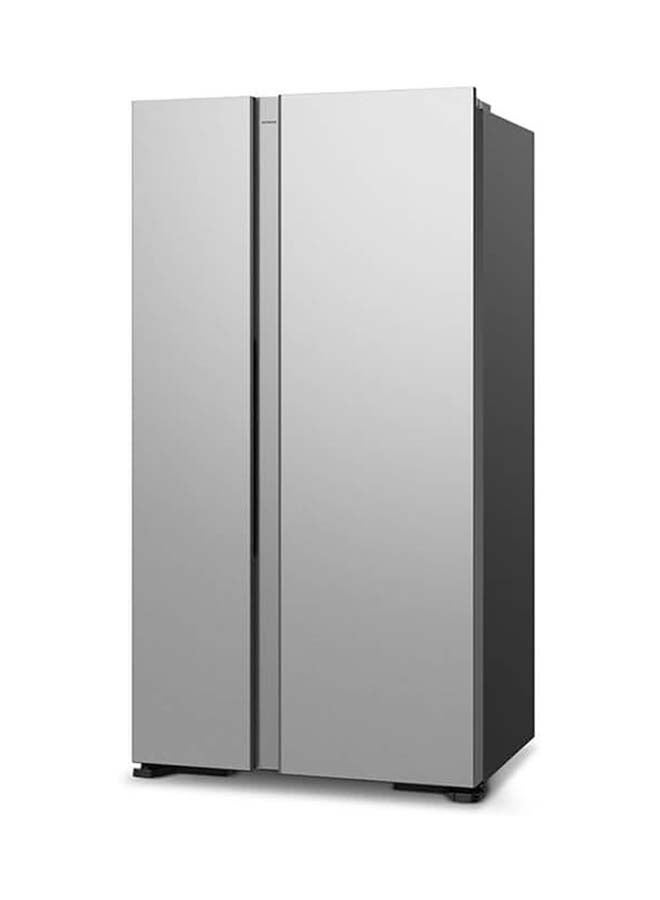 HITACHI Side-By-Side Double Door Refrigerator RS700PUK2GS Silver Glass - Image 2