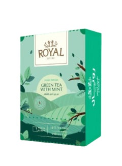 Royal Herbs Green Tea & Mint 12 Filter Pack of 12 