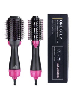 Generic Hair Dryer and Styler Black/Pink  - Image 1