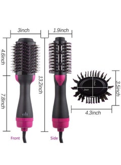 Generic Hair Dryer and Styler Black/Pink  - Image 3