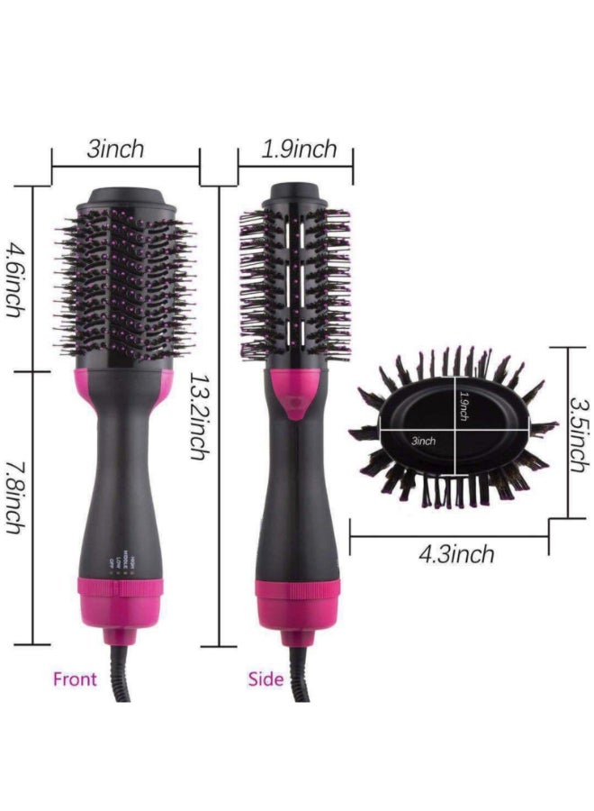 Generic Hair Dryer and Styler Black/Pink  - Image 3