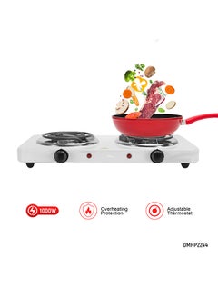 Olsenmark Electric Hot Plate 2000 W OMHP2244 White/Silver  - Image 1