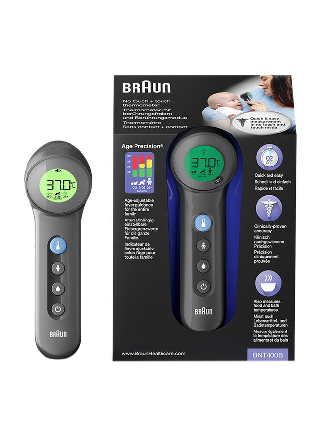 Braun (No touch + Touch) forehead thermometer with Age Precision Technology - BNT400B - pnsku/N38738584A/45/_/1739787914/d8a38d96-b066-4049-b9cd-abf8c8765bfa