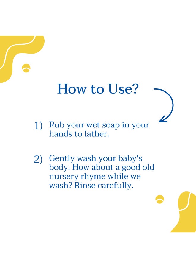 Mustela Gentle Soap With Cold Cream And Beeswax Face And Body  - Image 4