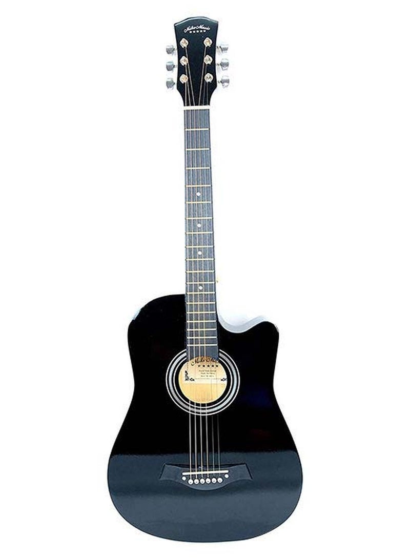 Mike Music Acoustic Guitar With Bag And Strap 38-Inch vinyl - Image 1