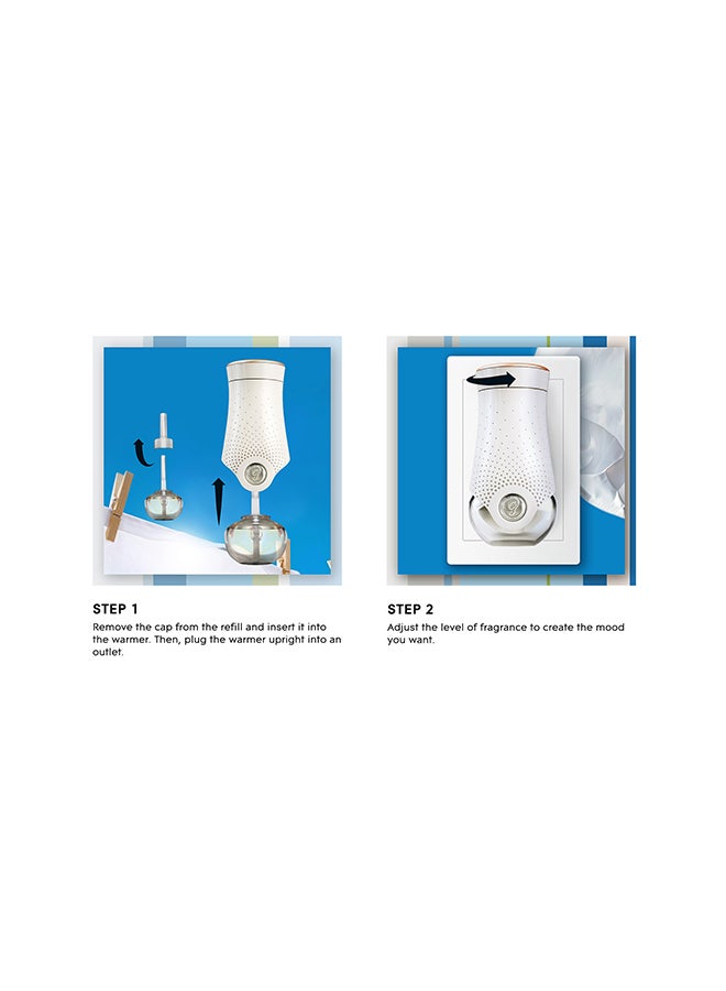 Glade - Glade Electric Scented Oil Refill Clean Linen 20ml - Image 1