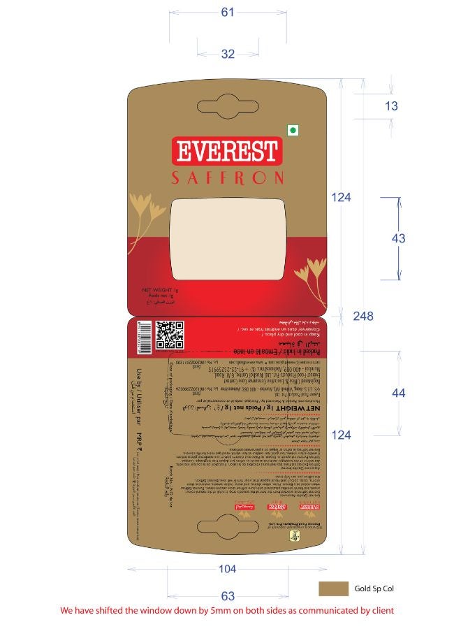 Everest Saffron Strands 1grams  - Image 3