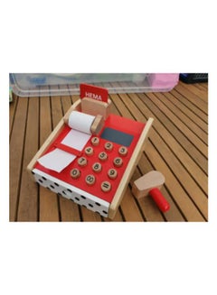 Hema Wooden Till 16 x 13.5cm  - Image 2