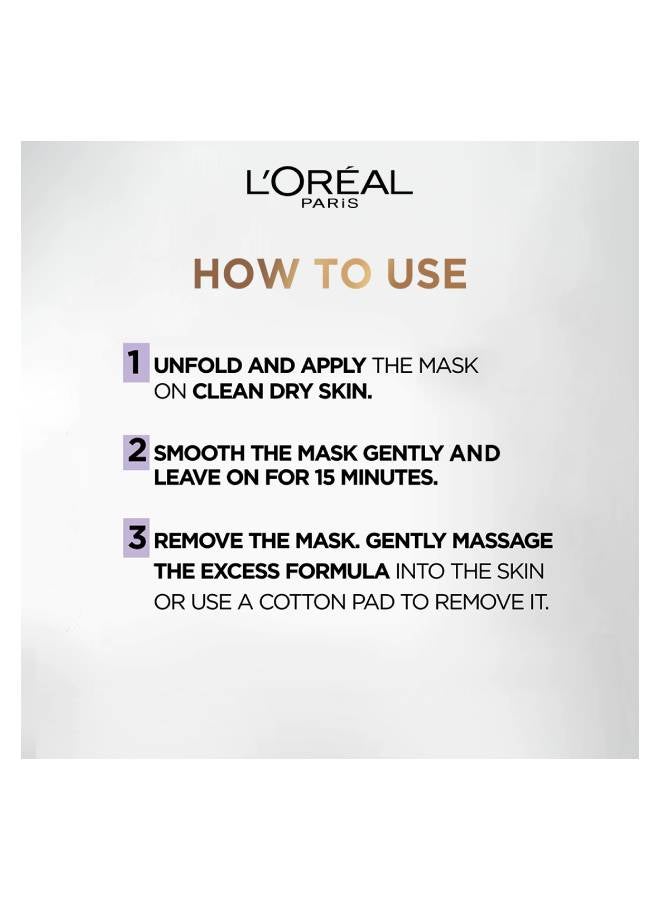 L'OREAL PARIS - Hyaluron Expert 24H Repluming Moisturizing Tissue Mask  - Multicolour 30grams - Image 1