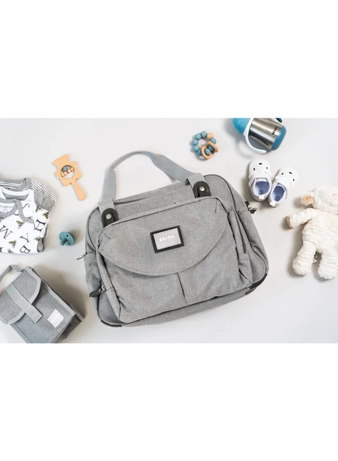 BEABA Geneva Diaper Bag, Multifunction Baby Diaper Bag, Diaper Bag With Bag Strap For Baby Stroller, Baby Must Haves