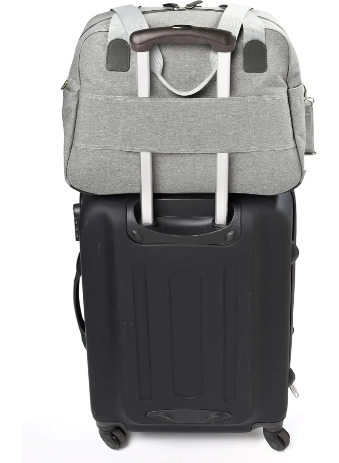 BEABA Geneva Diaper Bag, Multifunction Baby Diaper Bag, Diaper Bag With Bag Strap For Baby Stroller, Baby Must Haves