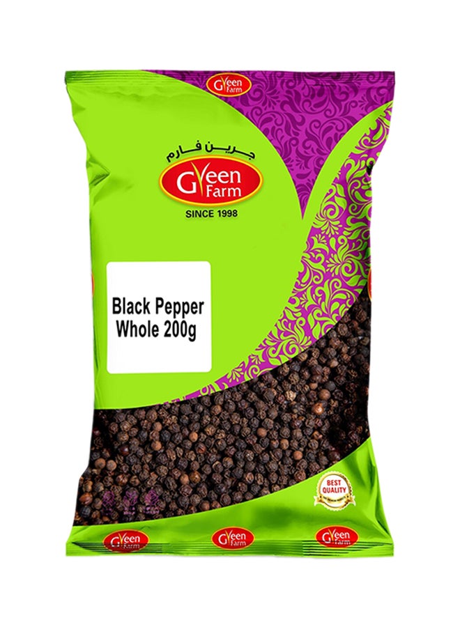 Green Farm Black Pepper Whole 200grams 