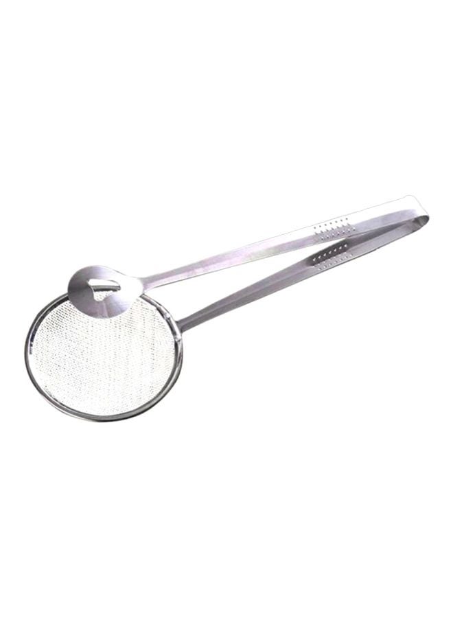 Multi-Functional Filter Spoon With Clip Silver 280x100mm